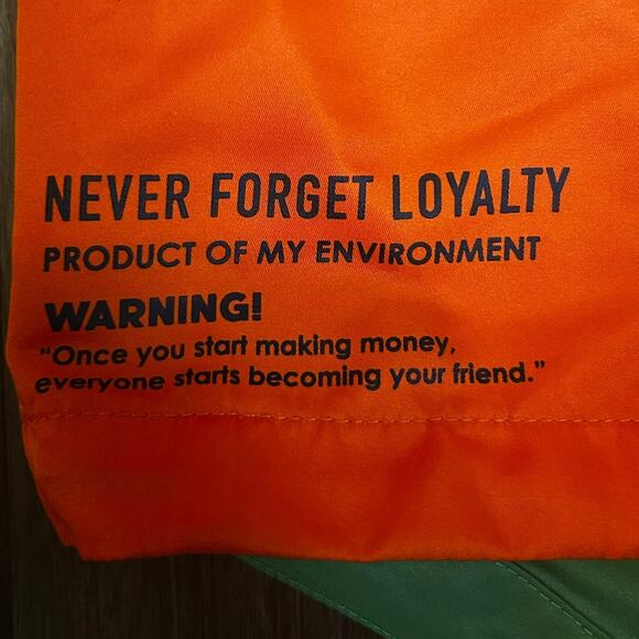 Sniper Gang Nascar Men's Lightweight 3/4 Zip Hoodie Windbreaker Size S/P - Picture 5 of 10